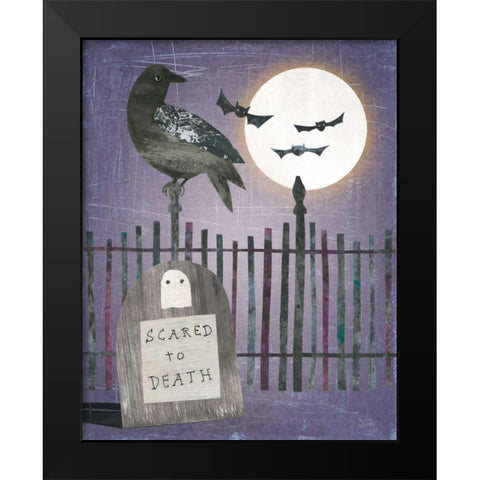 Gravetown I Black Modern Wood Framed Art Print by Averinos, Melissa