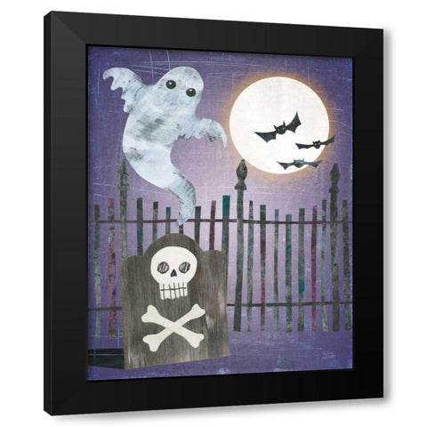 Gravetown III Black Modern Wood Framed Art Print by Averinos, Melissa