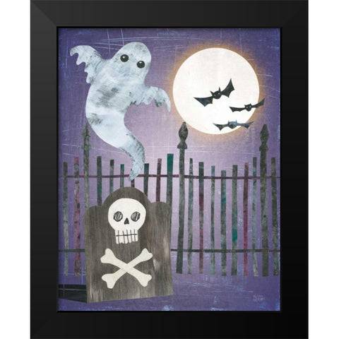 Gravetown III Black Modern Wood Framed Art Print by Averinos, Melissa