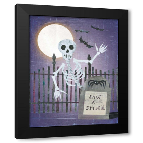 Gravetown IV Black Modern Wood Framed Art Print by Averinos, Melissa