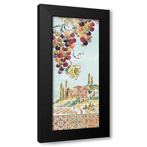 Tuscan Breeze IV Black Modern Wood Framed Art Print with Double Matting by Brissonnet, Daphne