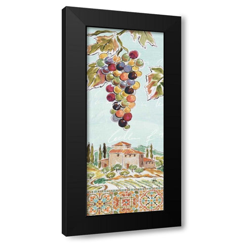 Tuscan Breeze V Black Modern Wood Framed Art Print by Brissonnet, Daphne