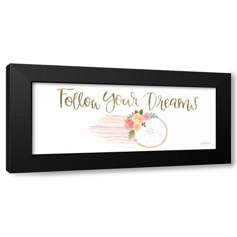Girl Power XII Black Modern Wood Framed Art Print by Jackson, Jenaya
