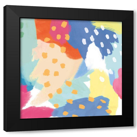 Bright Life II v2 Crop Black Modern Wood Framed Art Print with Double Matting by Urban, Mary