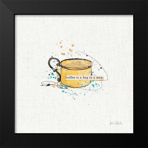 Thoughtful Perk I Black Modern Wood Framed Art Print by Pertiet, Katie