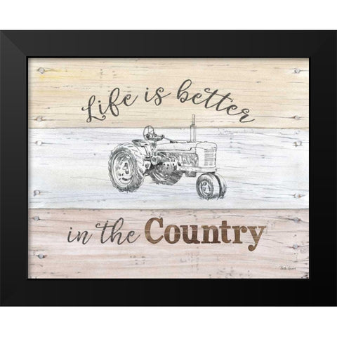 Farmhouse I Black Modern Wood Framed Art Print by Grove, Beth