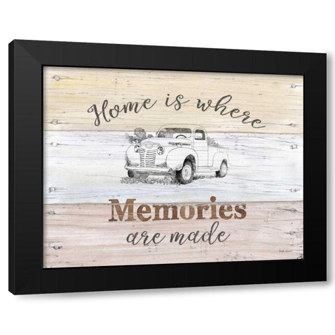 Farmhouse II Black Modern Wood Framed Art Print by Grove, Beth