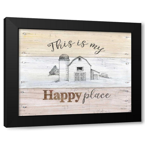 Farmhouse III Black Modern Wood Framed Art Print with Double Matting by Grove, Beth