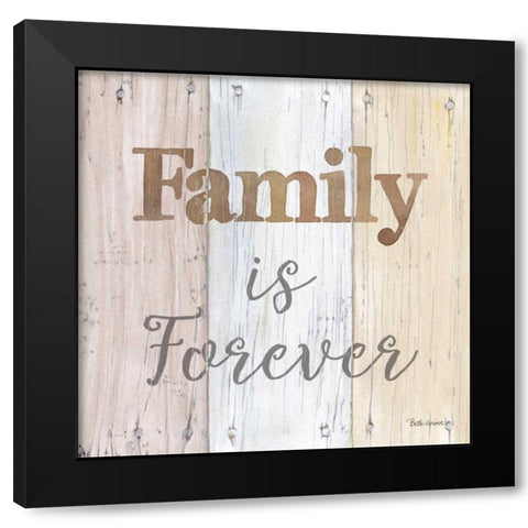 Farmhouse V Black Modern Wood Framed Art Print by Grove, Beth