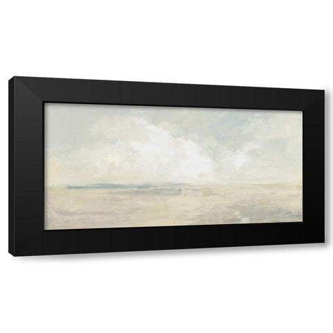 Sky and Sand Black Modern Wood Framed Art Print with Double Matting by Purinton, Julia
