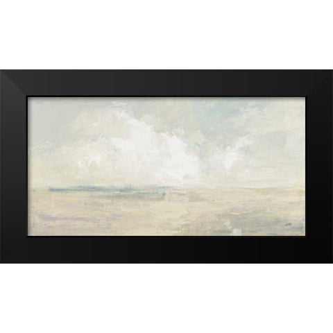 Sky and Sand Black Modern Wood Framed Art Print by Purinton, Julia