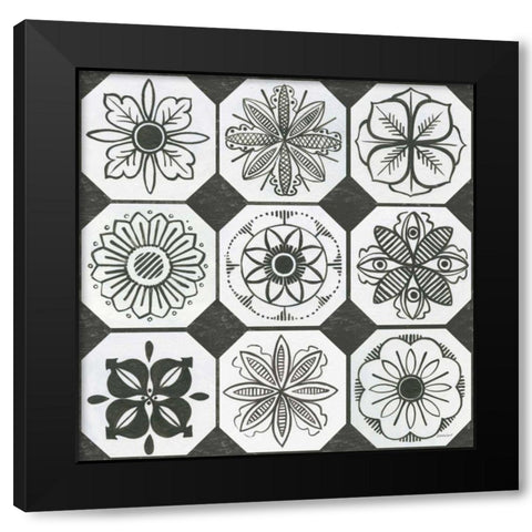 Patterns of the Amazon XX Black Modern Wood Framed Art Print by Lovell, Kathrine