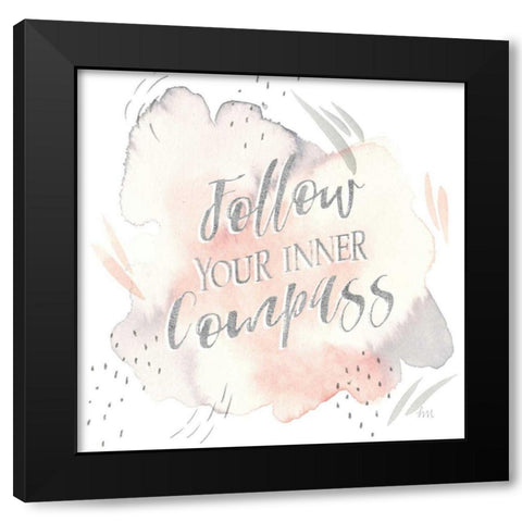Wonderful World VI Black Modern Wood Framed Art Print by Marshall, Laura
