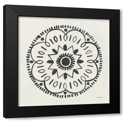 Kami I Black Modern Wood Framed Art Print by Lovell, Kathrine