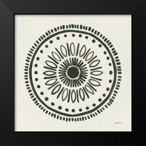 Kami IV Black Modern Wood Framed Art Print by Lovell, Kathrine