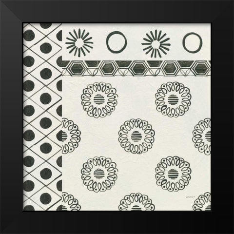 Kami XI Black Modern Wood Framed Art Print by Lovell, Kathrine