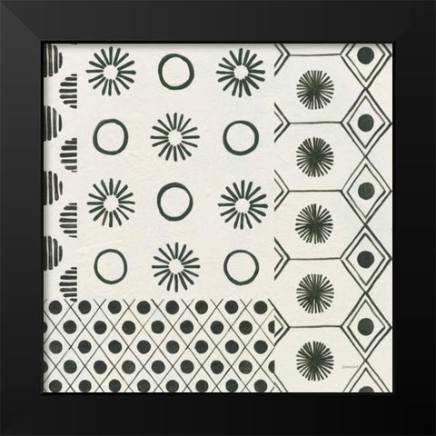 Kami XII Black Modern Wood Framed Art Print by Lovell, Kathrine