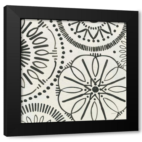 Kami XIV Black Modern Wood Framed Art Print by Lovell, Kathrine