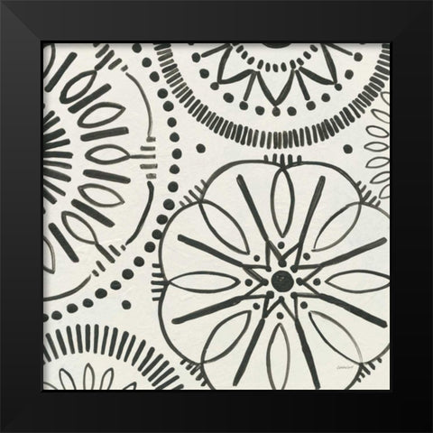 Kami XIV Black Modern Wood Framed Art Print by Lovell, Kathrine