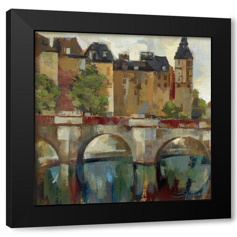Paris - Late Summer II Black Modern Wood Framed Art Print by Vassileva, Silvia