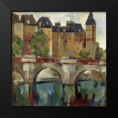 Paris - Late Summer II Black Modern Wood Framed Art Print by Vassileva, Silvia