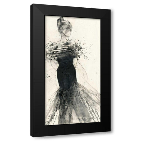 At the Premiere I Black Modern Wood Framed Art Print by Hristova, Albena