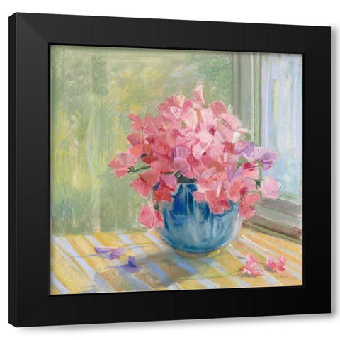 Pretty in Pink Black Modern Wood Framed Art Print by Rowan, Carol