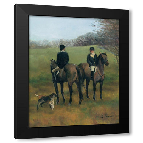 Morning in Millbrook III Black Modern Wood Framed Art Print by Hageman, Marilyn