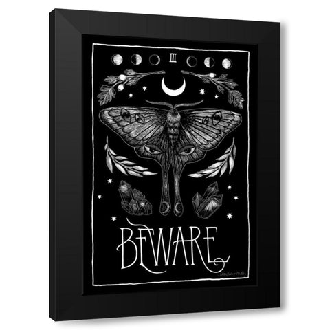 All Hallows Eve III Black Modern Wood Framed Art Print by Miller, Sara Zieve