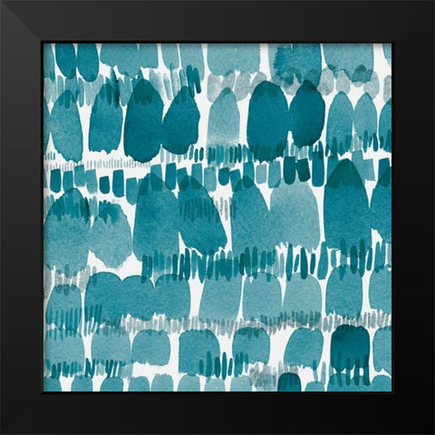 Hustle and Bustle I Black Modern Wood Framed Art Print by Hershey, Moira