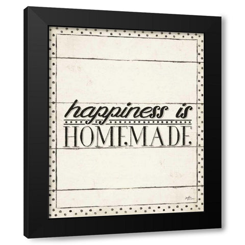 Country Thoughts XIII Black Modern Wood Framed Art Print with Double Matting by Penner, Janelle