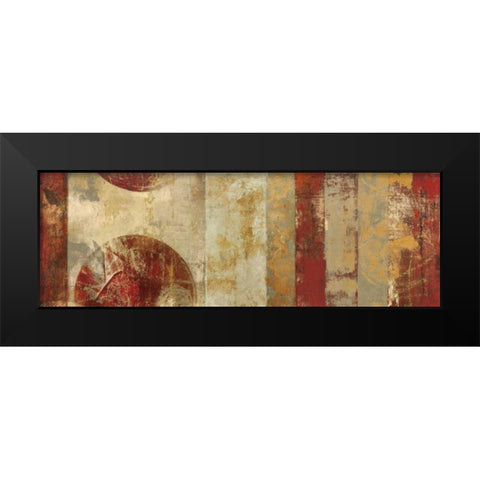 Caribbean Sunrise III Black Modern Wood Framed Art Print by Silva, Roque