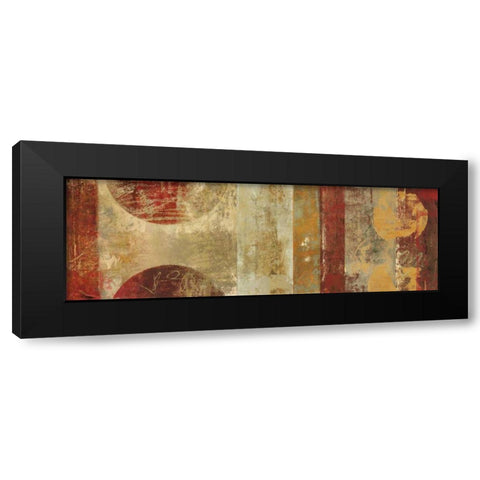 Caribbean Sunrise IV Black Modern Wood Framed Art Print by Silva, Roque