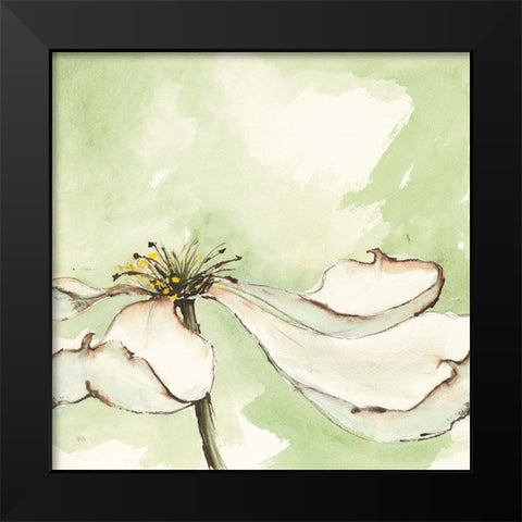 After Dogwood I Black Modern Wood Framed Art Print by Paschke, Chris