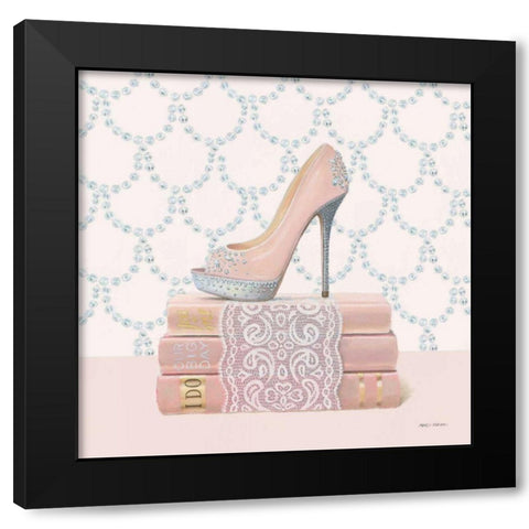 Wedding Glamour I Black Modern Wood Framed Art Print with Double Matting by Fabiano, Marco