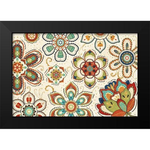 La Vida Loca I Black Modern Wood Framed Art Print by Charron, Veronique