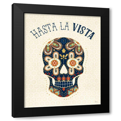 La Vida Loca V Black Modern Wood Framed Art Print with Double Matting by Charron, Veronique