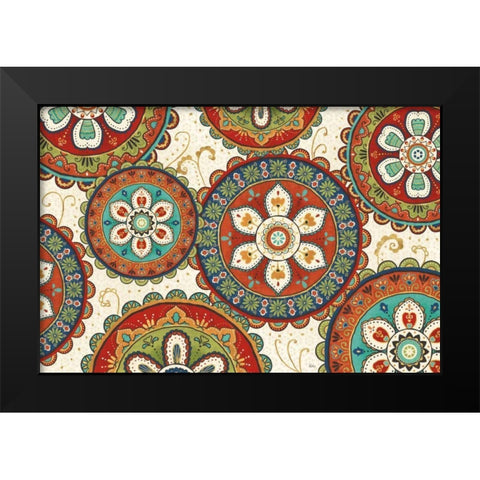 La Vida Loca IX Black Modern Wood Framed Art Print by Charron, Veronique