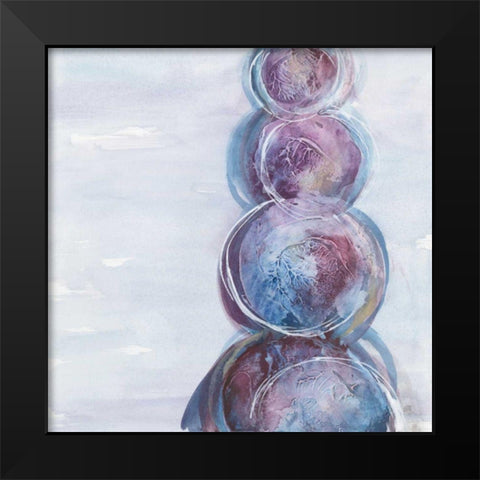 Starting Over I Black Modern Wood Framed Art Print by Paschke, Chris