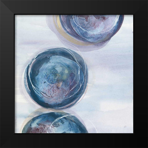 Starting Over II Black Modern Wood Framed Art Print by Paschke, Chris