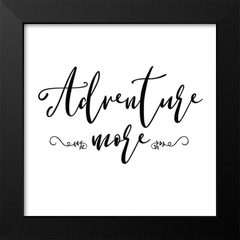 Self Reflection III Black Modern Wood Framed Art Print by Wild Apple Portfolio