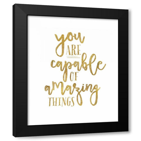 Self Reflection IV Black Modern Wood Framed Art Print with Double Matting by Wild Apple Portfolio