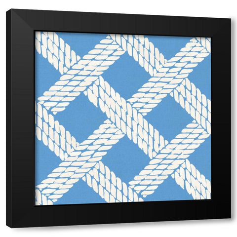 Seafood Shanty Step 01D Black Modern Wood Framed Art Print with Double Matting by Tavoletti, Anne