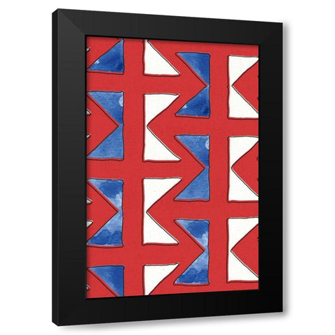 Seafood Shanty Step 02B Black Modern Wood Framed Art Print by Tavoletti, Anne