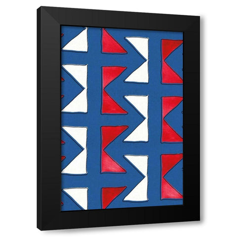 Seafood Shanty Step 02D Black Modern Wood Framed Art Print by Tavoletti, Anne