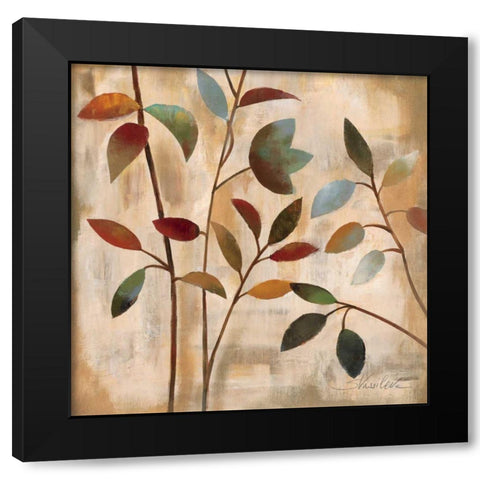 Branches at Sunrise I Black Modern Wood Framed Art Print with Double Matting by Vassileva, Silvia