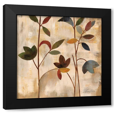 Branches at Sunrise II Black Modern Wood Framed Art Print by Vassileva, Silvia