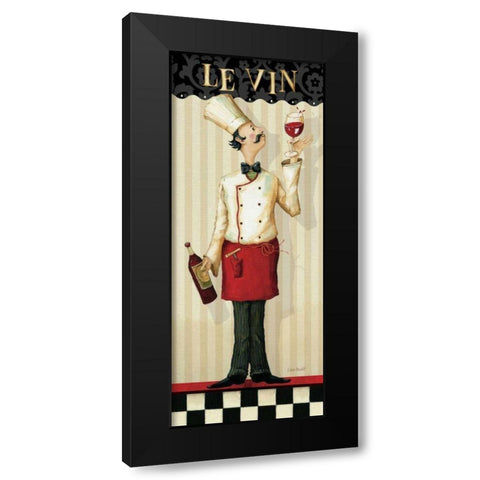 Chefs Masterpiece I Black Modern Wood Framed Art Print with Double Matting by Audit, Lisa