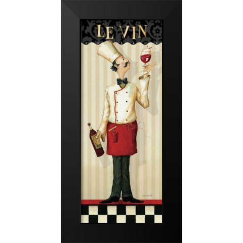 Chefs Masterpiece I Black Modern Wood Framed Art Print by Audit, Lisa