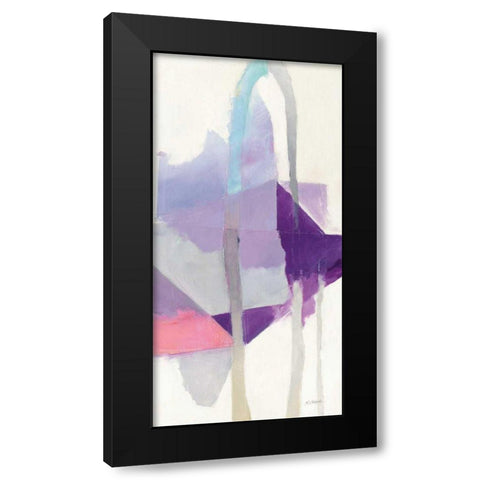 Bypass I Black Modern Wood Framed Art Print with Double Matting by Schick, Mike
